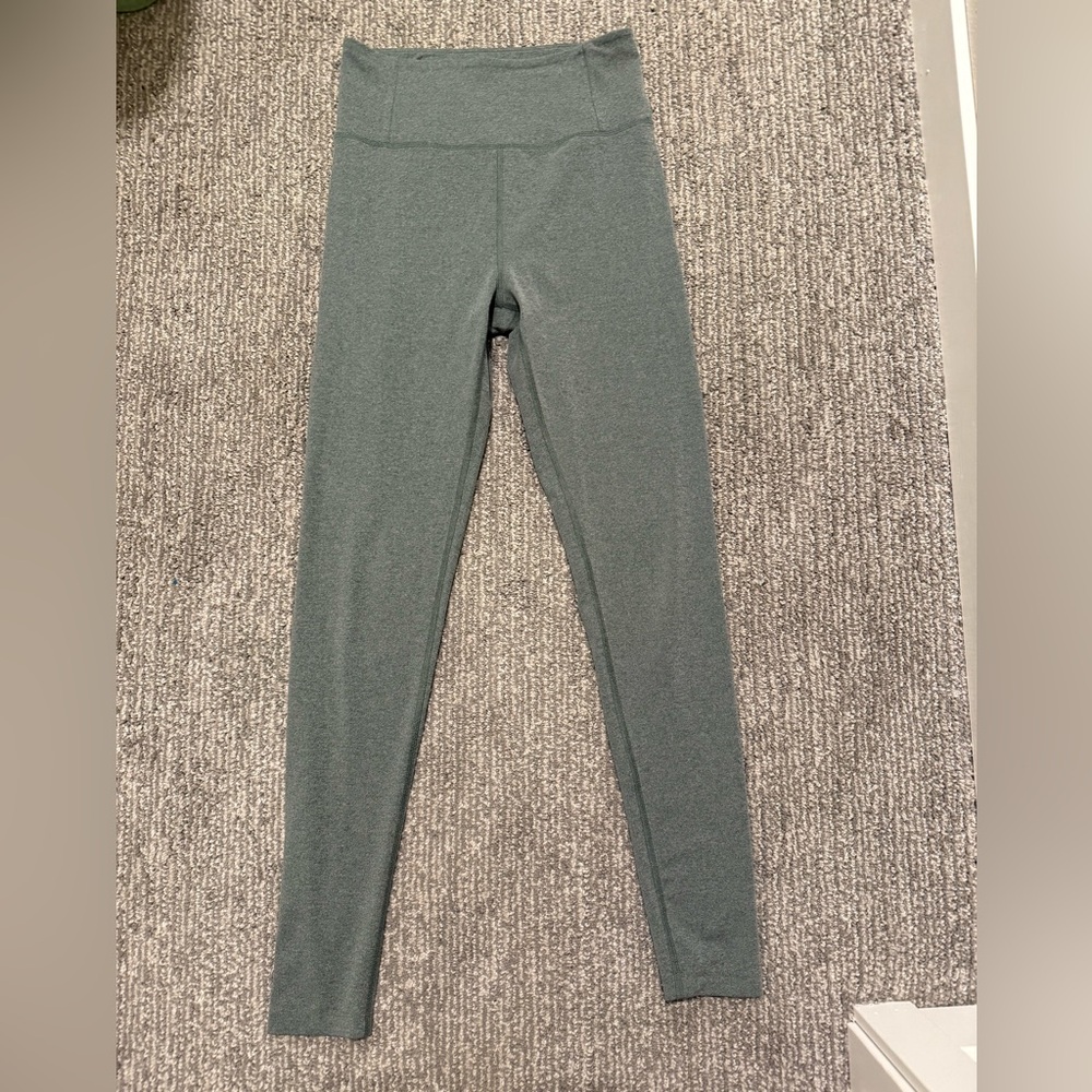 Girlfriend Collective Women’s M Green High Rise Compressive Leggings Sustainable